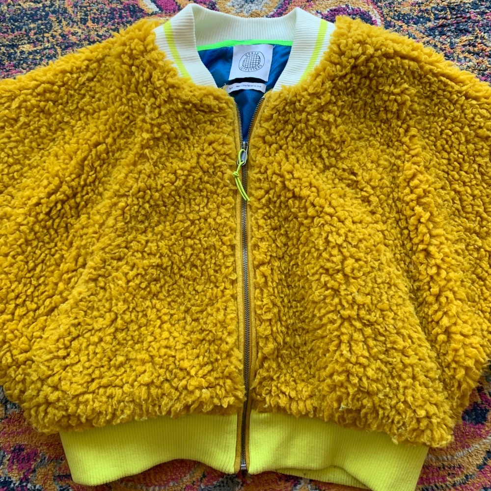 Urban Outfitters Furry Bomber
